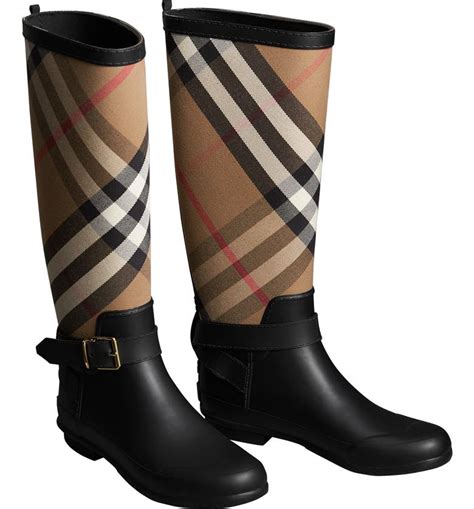 burberry boots rain|burberry rain boots for women's.